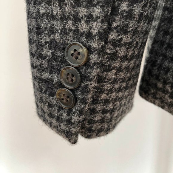 NWT J.Crew Parke Wool Houndstooth Blazer size 2 - Picture 8 of 10